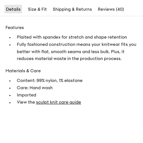 Aritzia Babaton Sculpt Knit Double V Tank Top NEW NWT - Picture 5 of 7